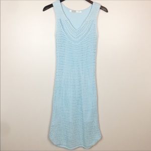 Athleta Knit Crochet Casual Comfort Dress